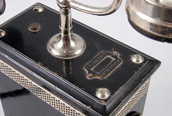 TELEFON, kungliga telegrafverkets- verkstad Stockholm.