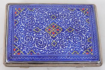 CIGARETTETUI, 1800/1900-tal. Troligen Ryssland.