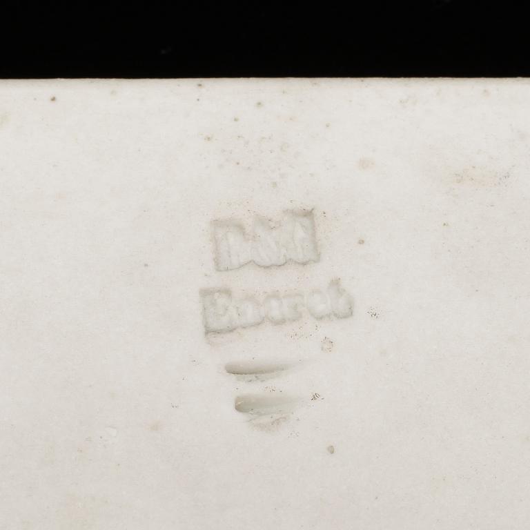 BERTEL THORVALDSEN, efter, 2 st väggrelieffer, Biskviporslin, Bing & Gröndahl.