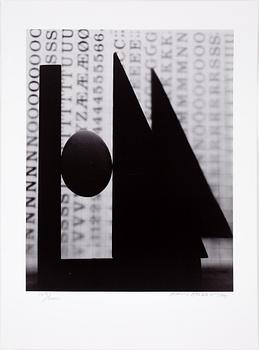 HANS GEDDA, 6st, offsettryck, "Polaroid Portfolio. Nr 2", signerad och numrerad 103/200, utgiven 1990.