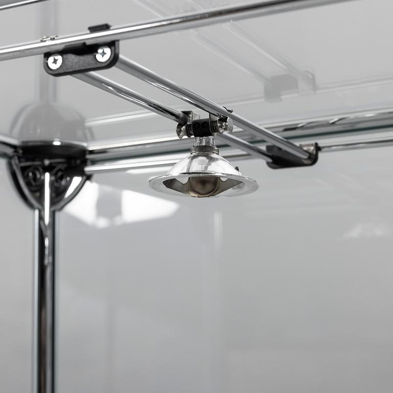 Display cabinet, USM Haller, 2000s.
