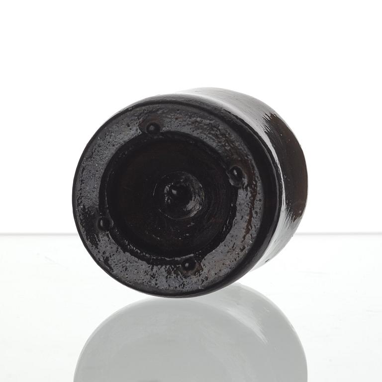 FLASKA, glas. Sandörsunds glasbruk, Kilnäset, Nederkalix socken. I drift 1801-1813.