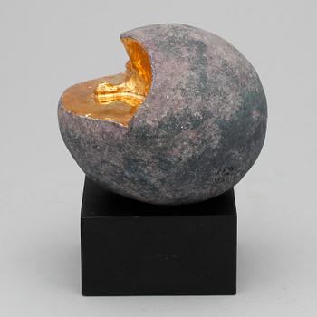 ALF EKBERG, skulptur, stengods, monogramsign.