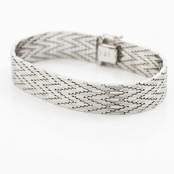 Armband 18K vitguld.
