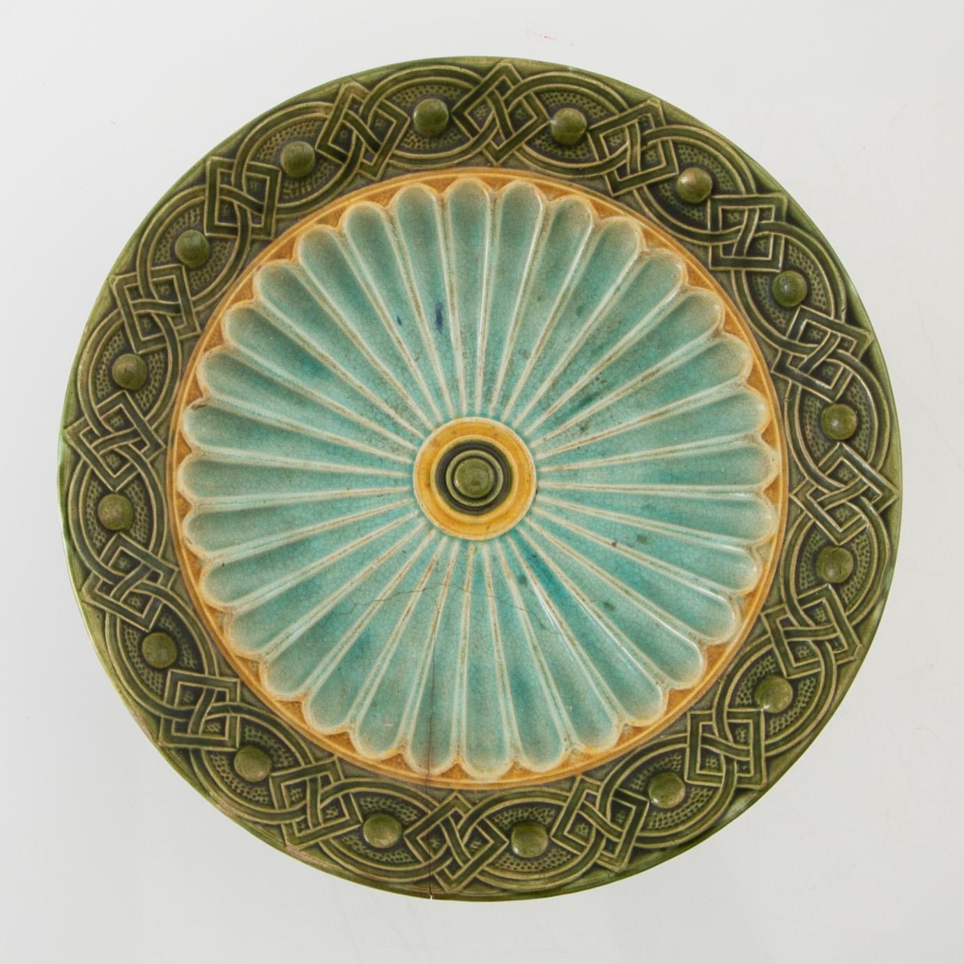 Two footed bowls Rörstrand, Art Nouveau early 20th century.