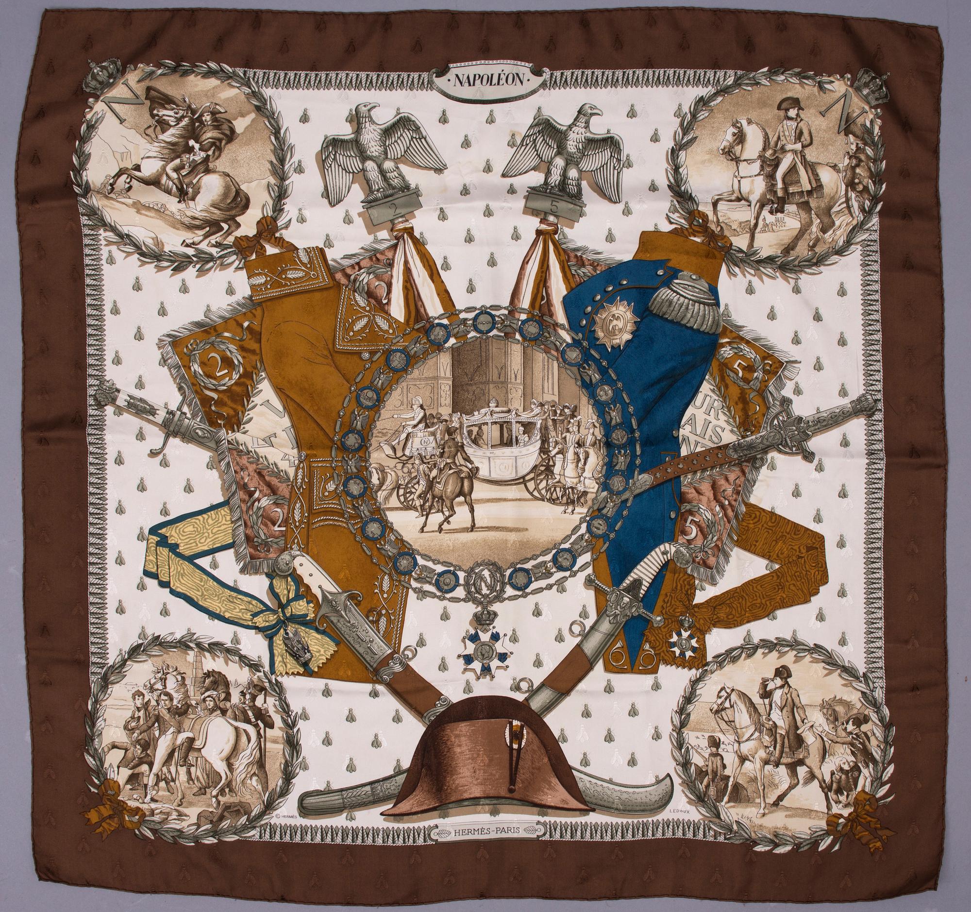 SCARF, "Napoléon", Hermès.
