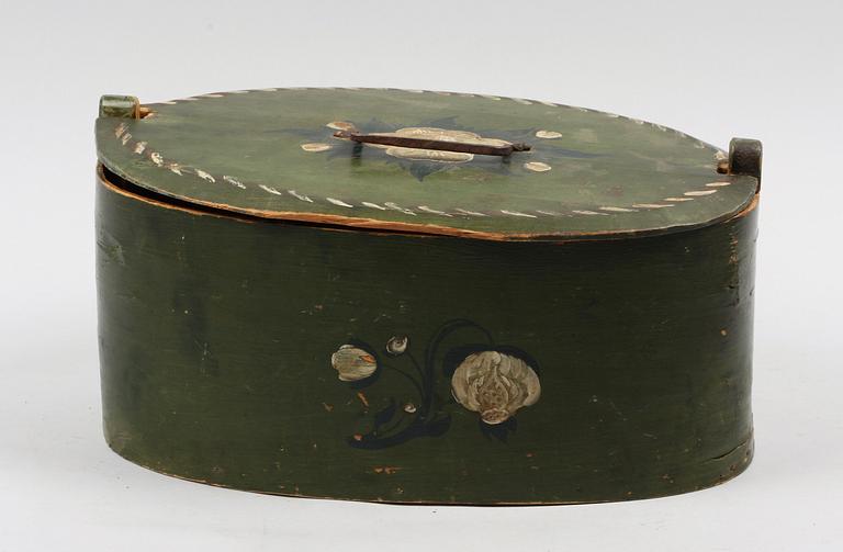 SVEPASK MED LOCK, 1800-tal.