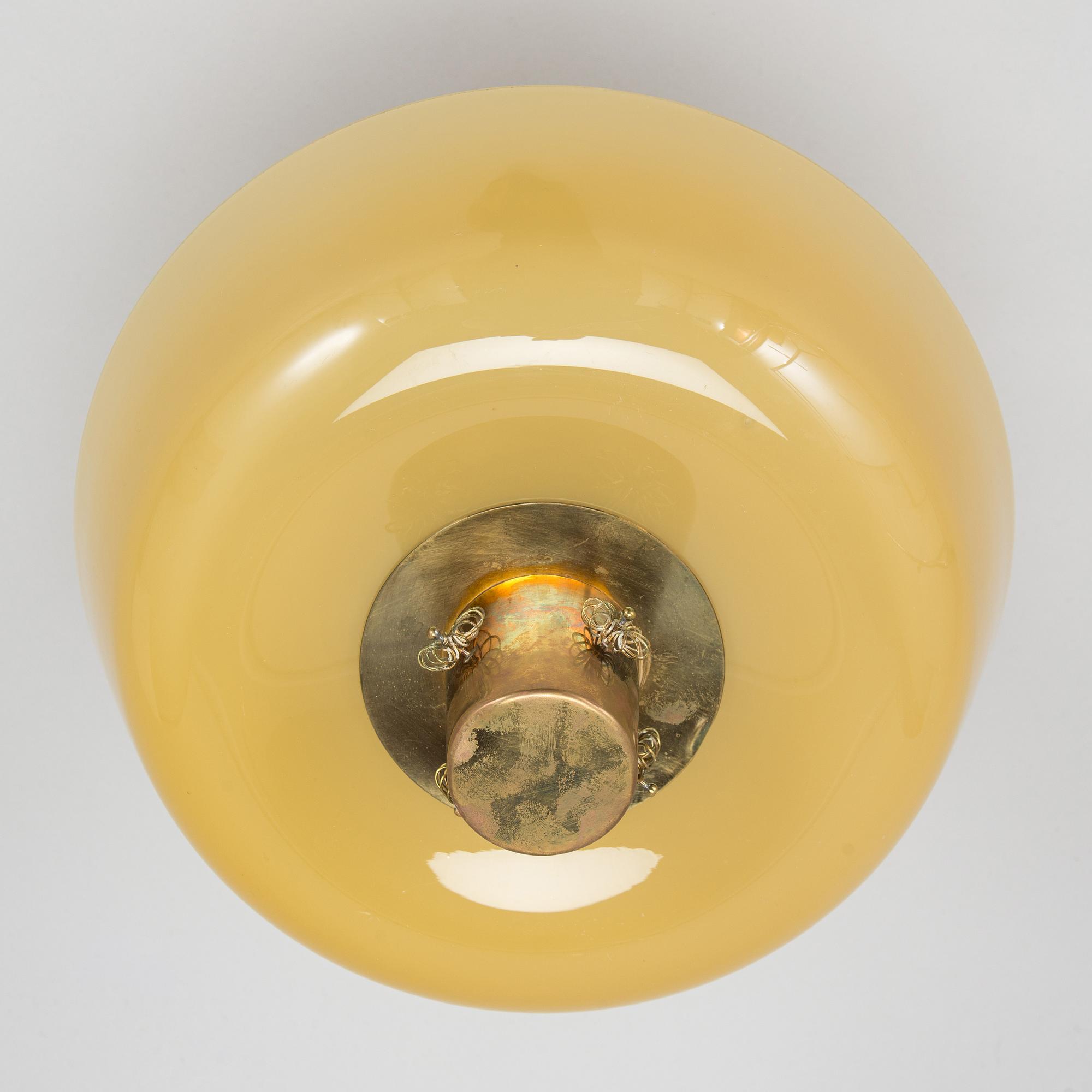 Paavo Tynell, A ceiling light '9040' for Taito. Made to order 1950.