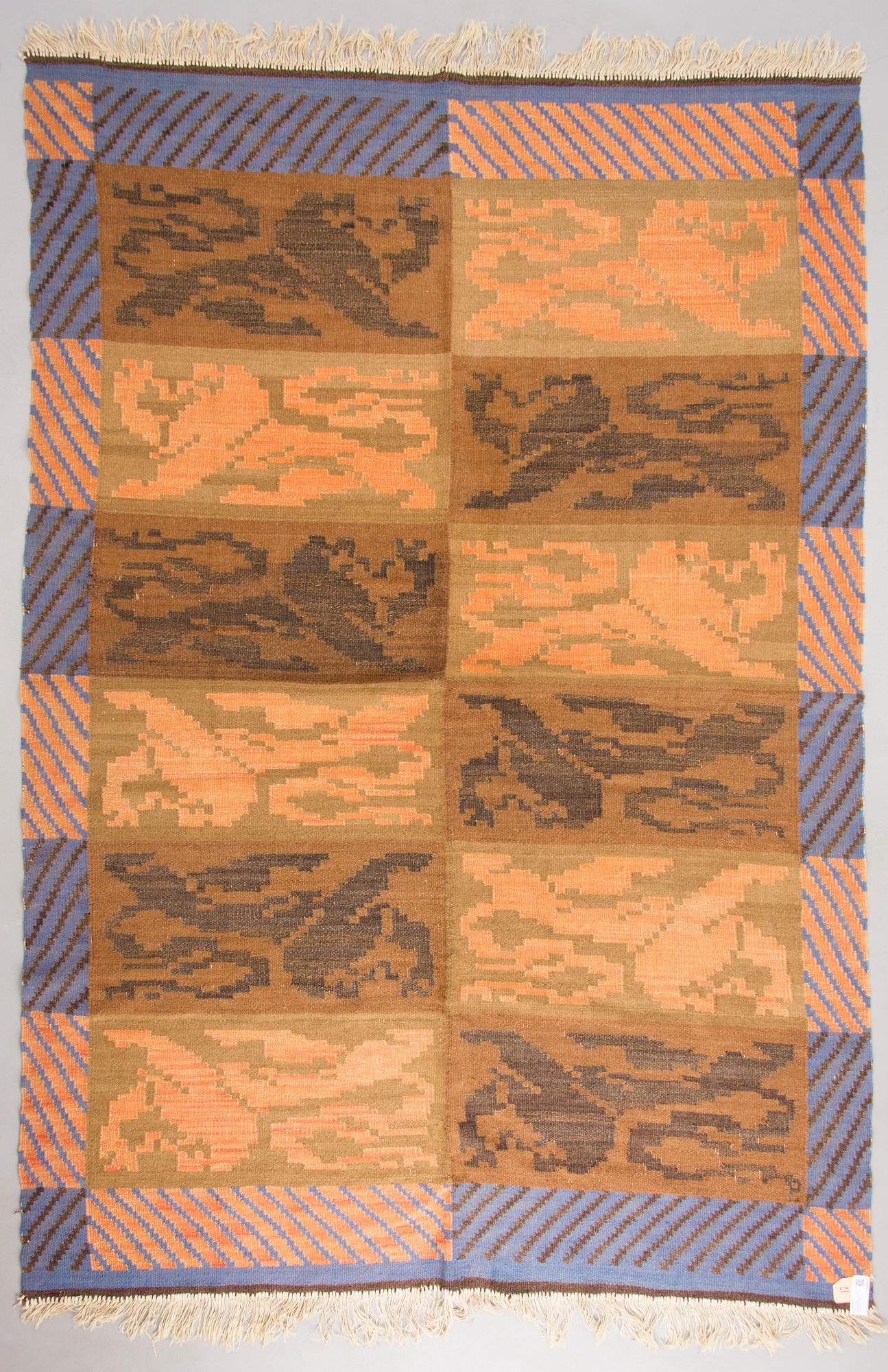 MATTA, funkis, 1920-tal. Ca 303x209 cm.