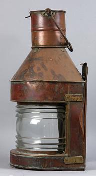 LANTERNA, märkt Hugh Griffith & Sons, Birmingham. 1800/1900-tal.