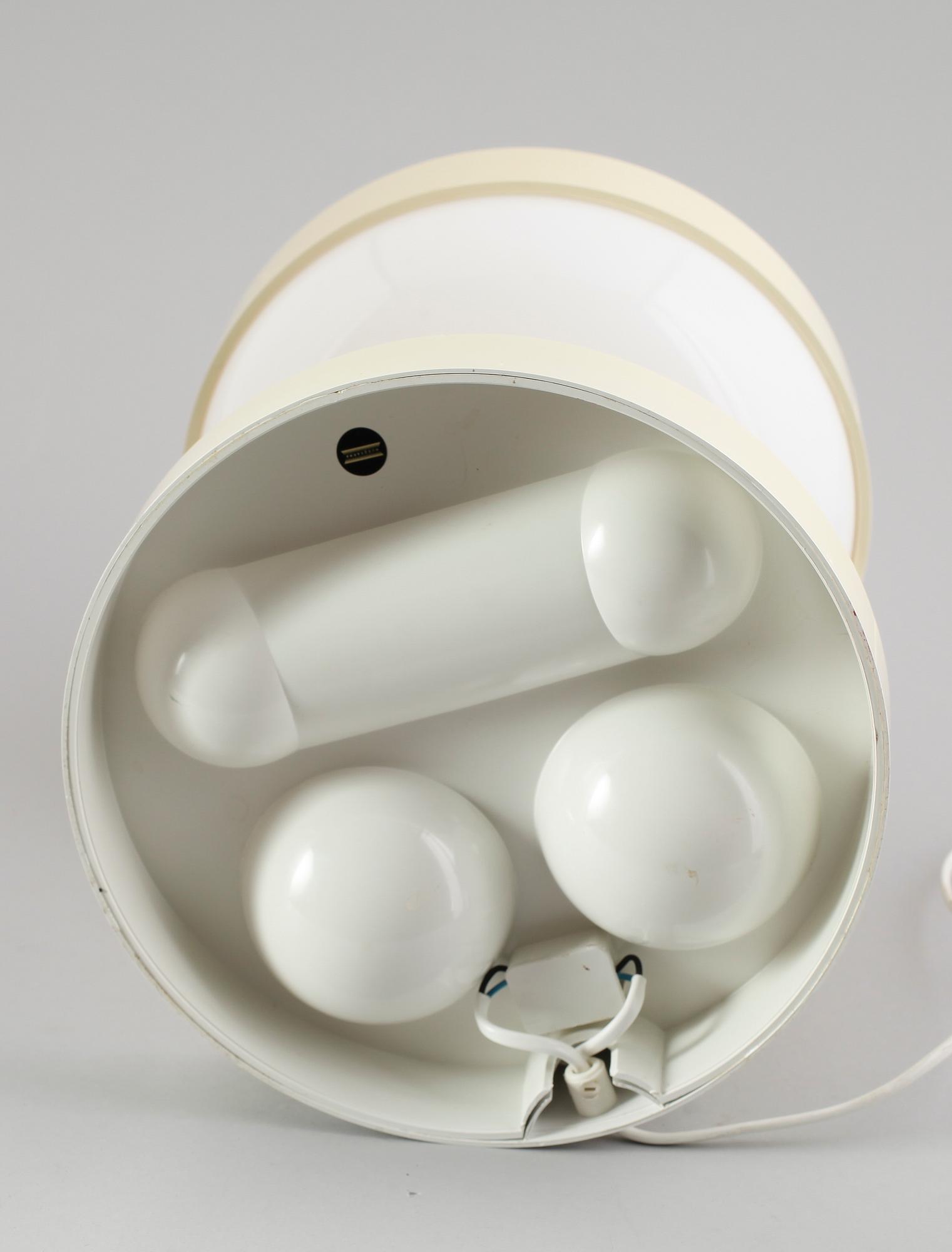 BORDSLAMPA, plast, Joe Colombo, Husqvarna, 1960-tal.