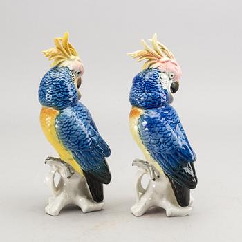 KARL ENS, porslin, figuriner 2 st, Tyskland, tidigt 1900-tal.