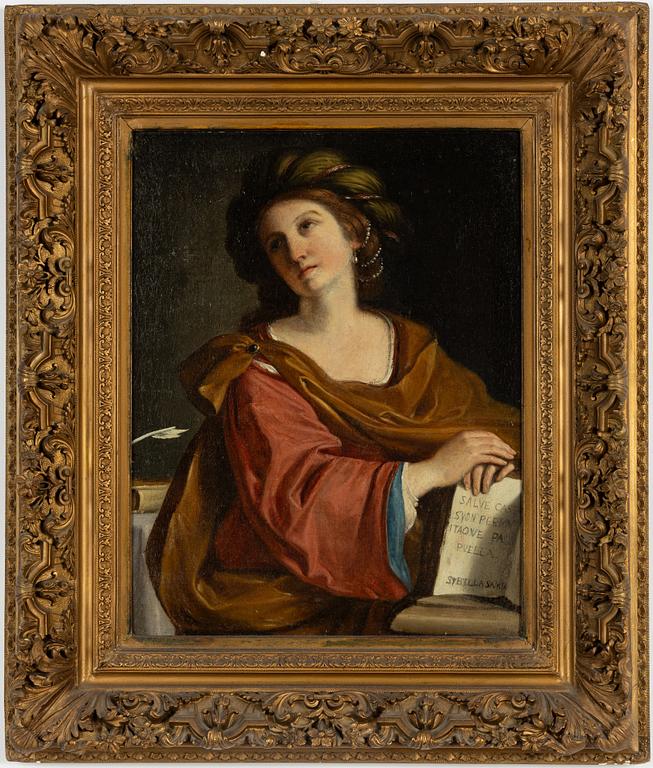 Domenico  Zampieri Il Domenichino., hans art, 1700-tal. The Cumean Sibyl.