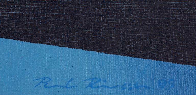 OKÄND KONSTNÄR, olja på duk, sign o dat 85.