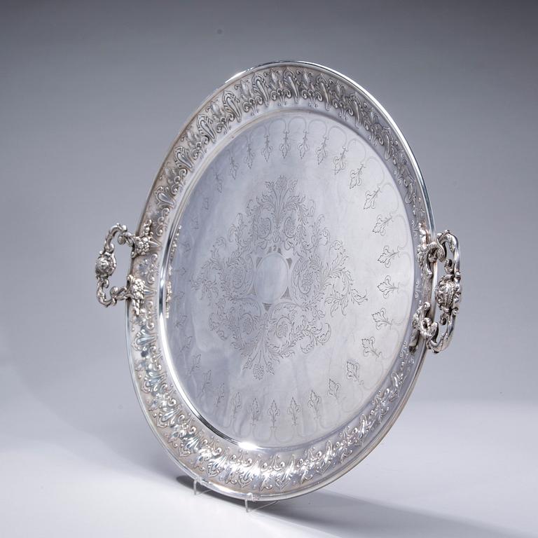 BRICKA, nysilver, 1800-talets slut.