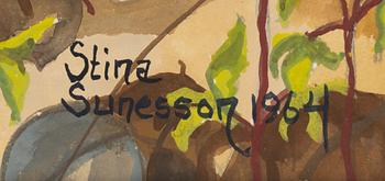 Stina Sunesson, "Vårblommor - Tällberg".