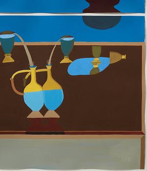 Keegan McHargue, executed in 2006, gouache on paper.