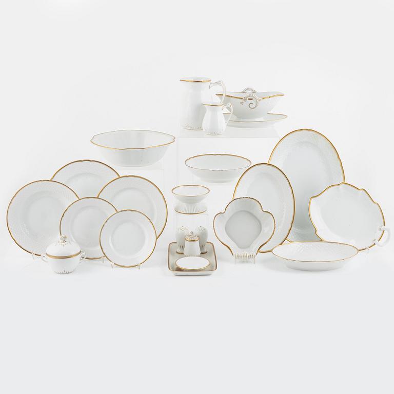 An 89-piece 'Elegance' porcelain service, Bing & Grøndahl, Denmark.