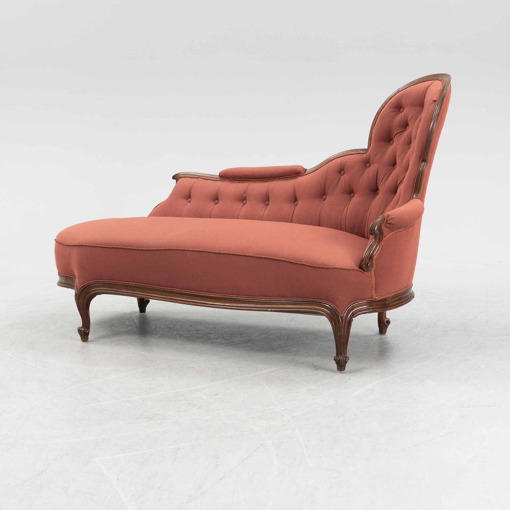 Canapé, 1800-talets slut.