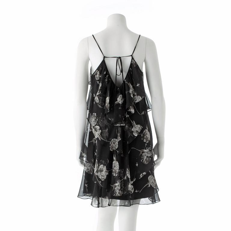 REBECCA TAYLOR, a black and white dress.