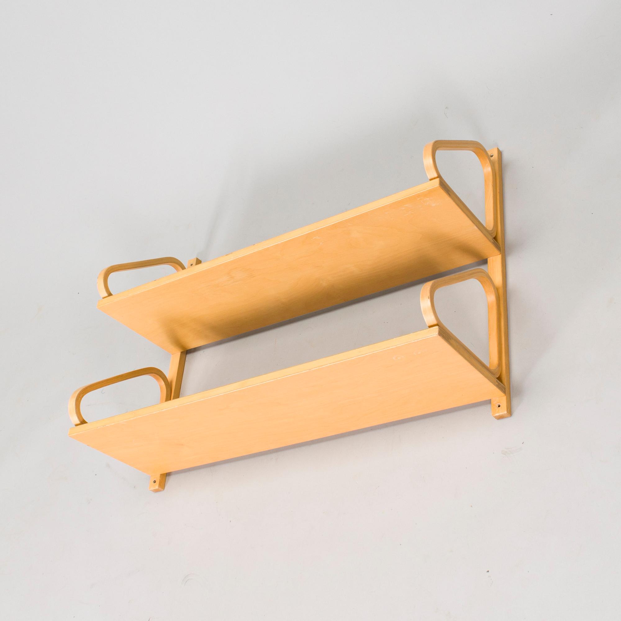 Alvar Aalto, vägghylla, model 2-112, Artek 1960-tal.