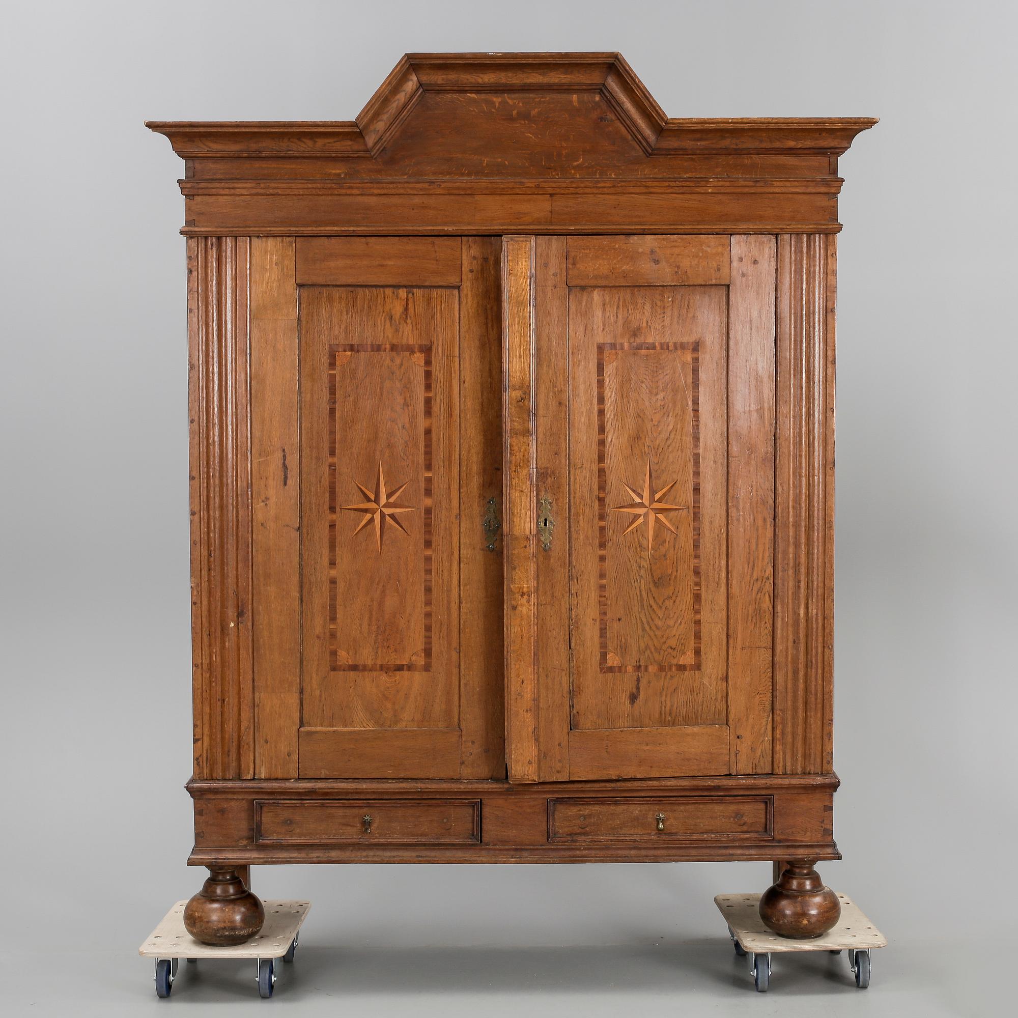 SKÅP, barock, 1700-tal.
