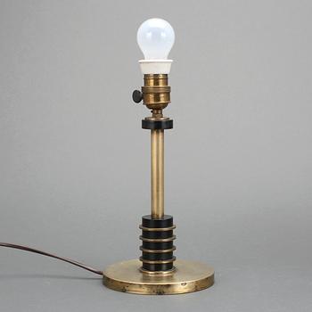 BORDSLAMPA, funkis / art deco, 1930/40-tal.