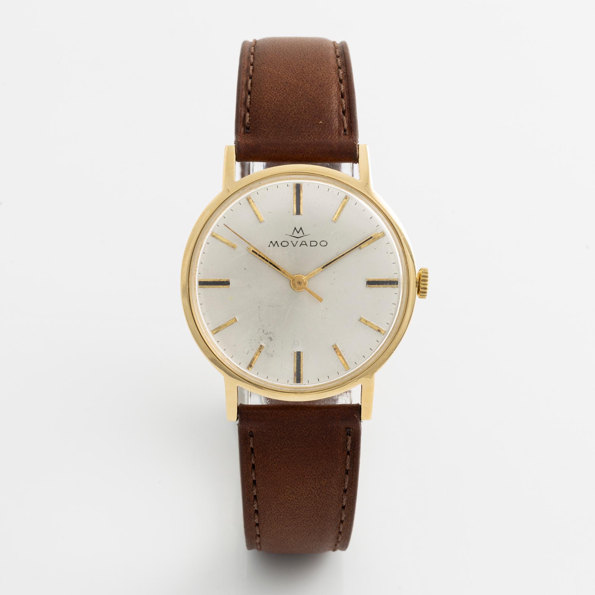 Movado, wristwatch, 34 mm.