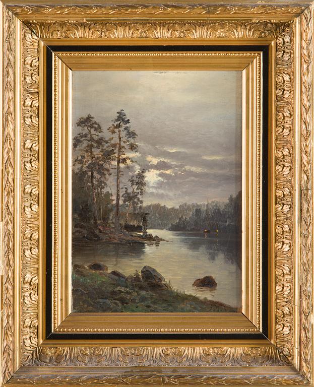 Frans Maexmontan, Månsken vid stranden.
