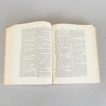 BOK: Svenskt dialektlexikon. Ordbok öfver svenska allmogespråket
av Johan Ernst Rietz, 
C. W. K. Gleerup 1962.