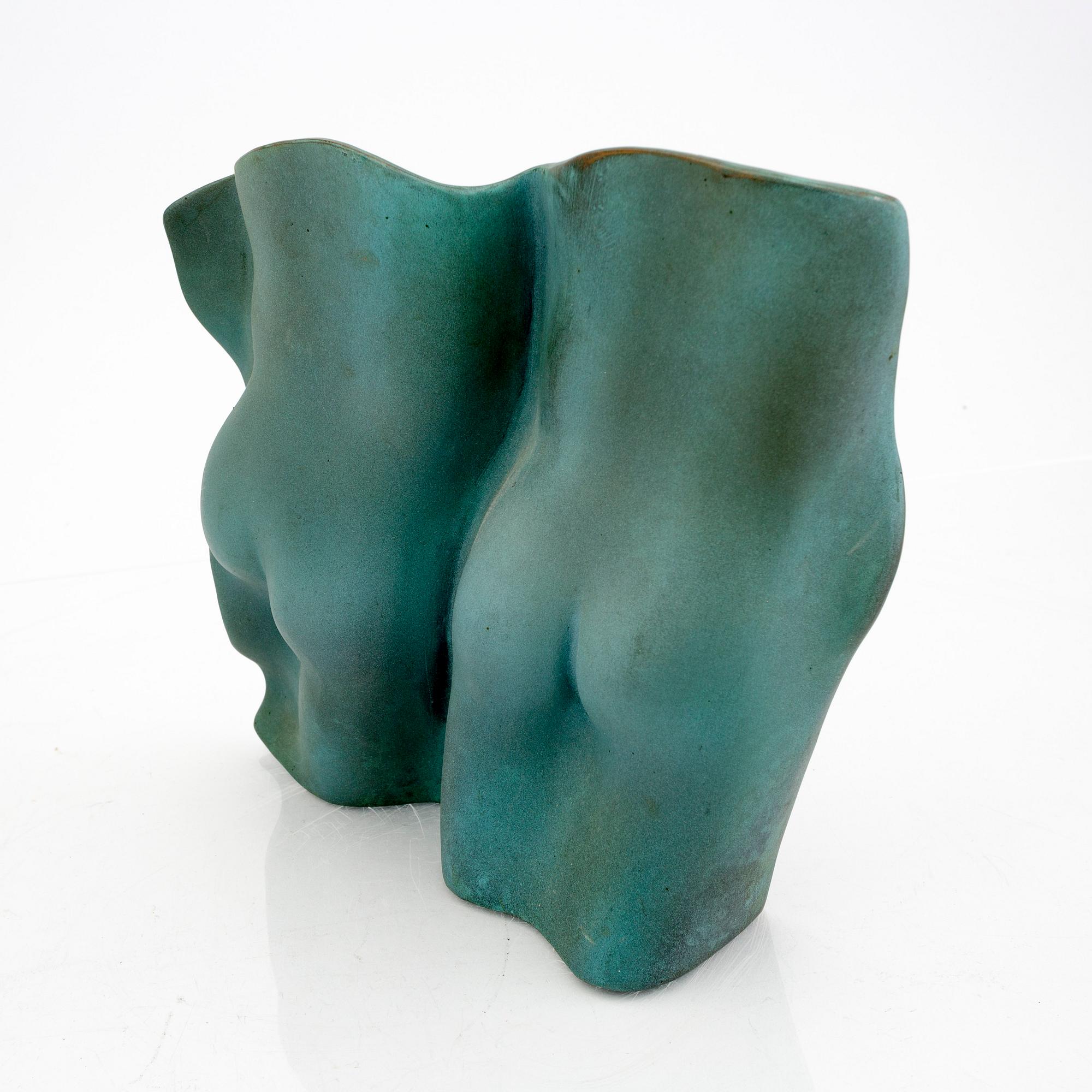 Barbro Bäckström,  a bronze sculpture signed dated and numbered 1992 BB/HB 1/8.