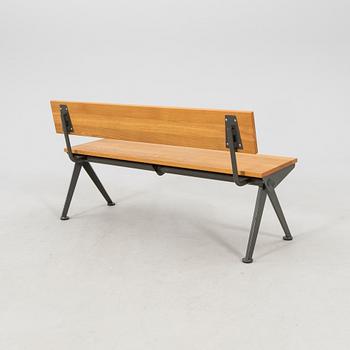 Jean Prouvé, bänk, "Marcoule", G-Stars Raw, Limited edition, no 050, Vitra 2011.