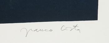 Franco Costa, silkscreen in colours, signed 213/250.