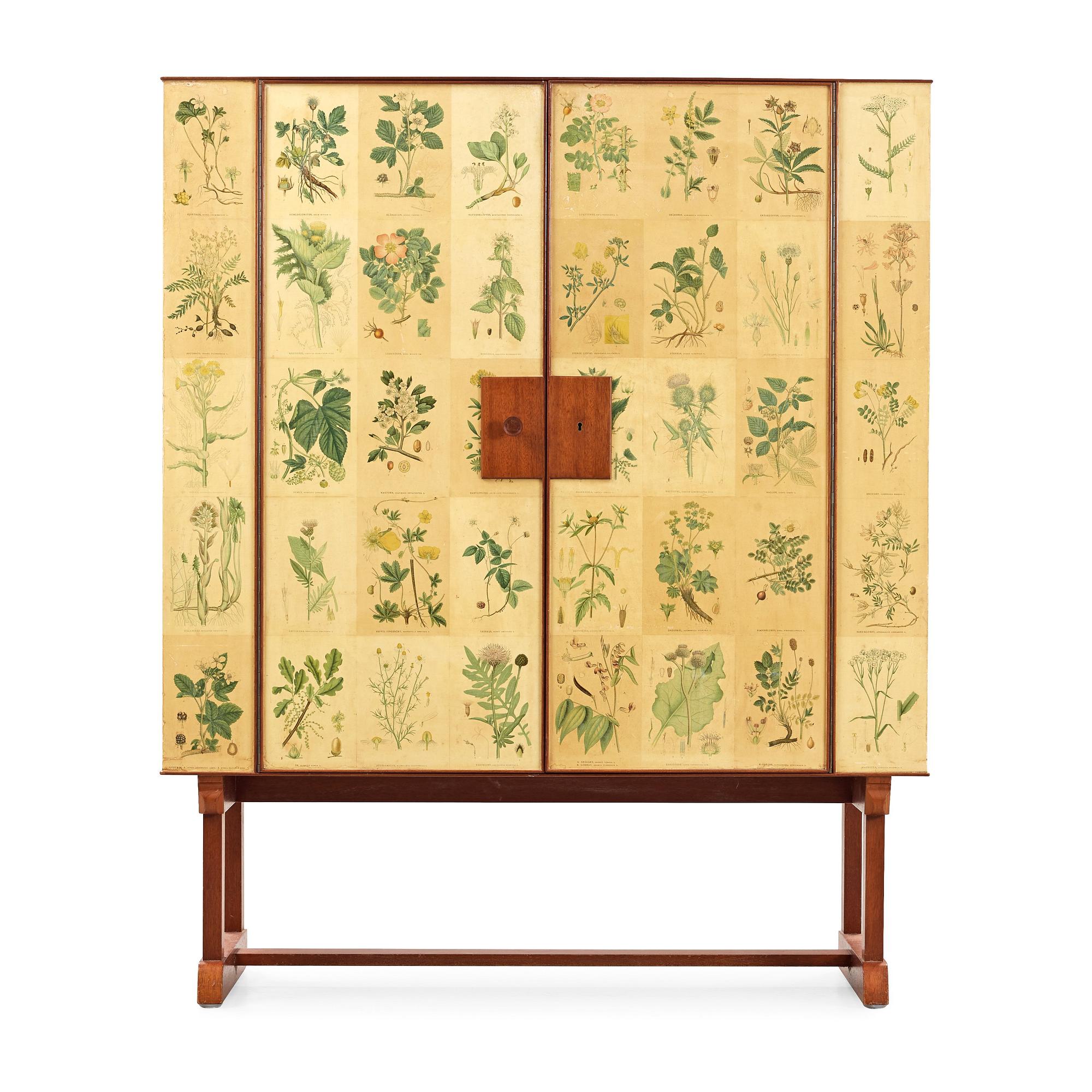 JOSEF FRANK, skåp, "Flora", Firma Svenskt Tenn, modell 852.