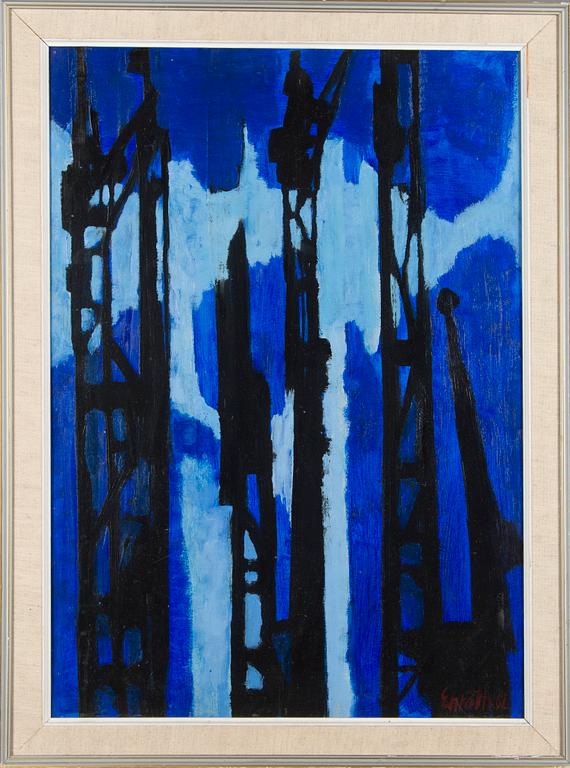 Erik Enroth, Sininen.