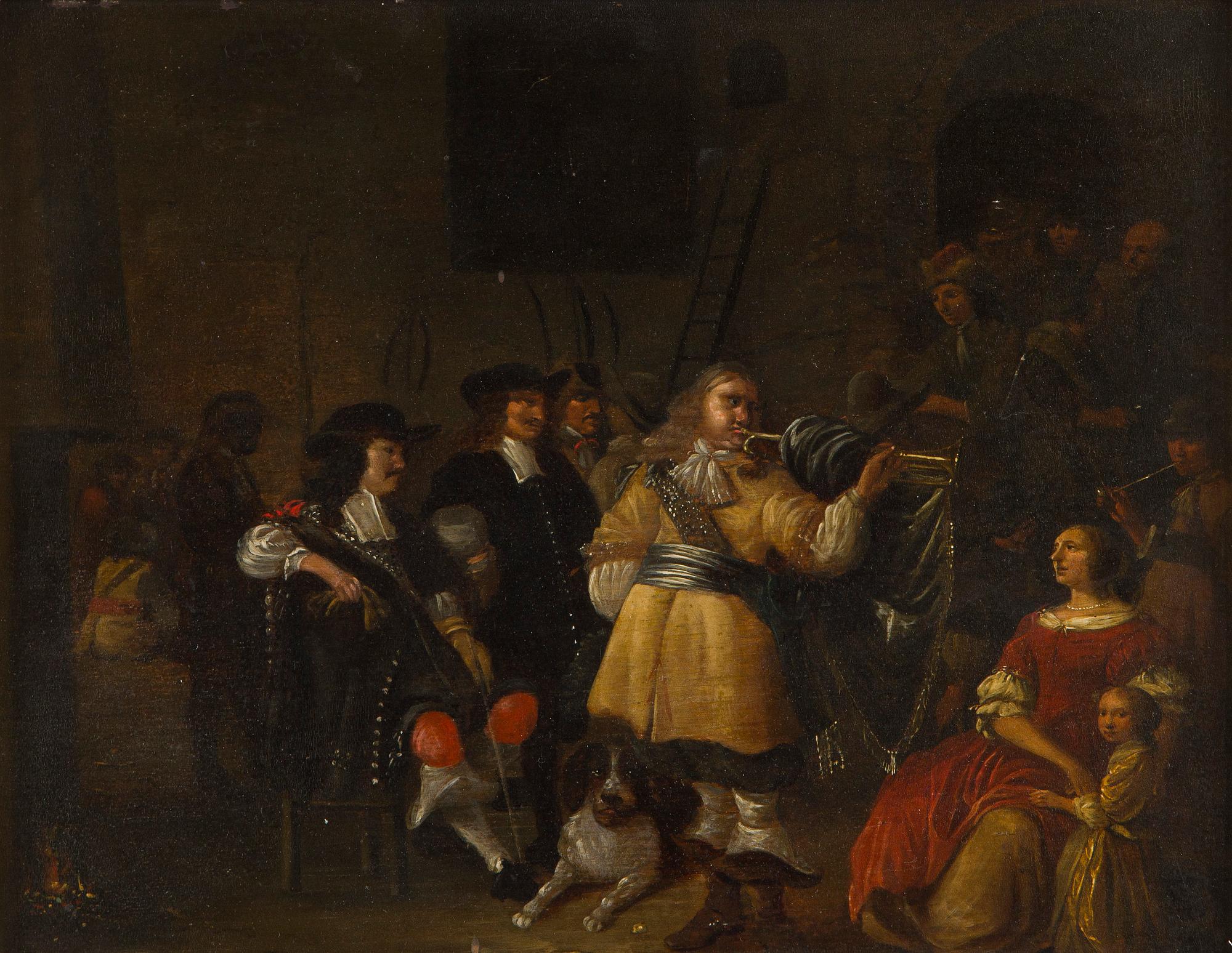 Anthonie Palamedesz., circle of, Anthonie Palamedesz, his circle, The Guards.