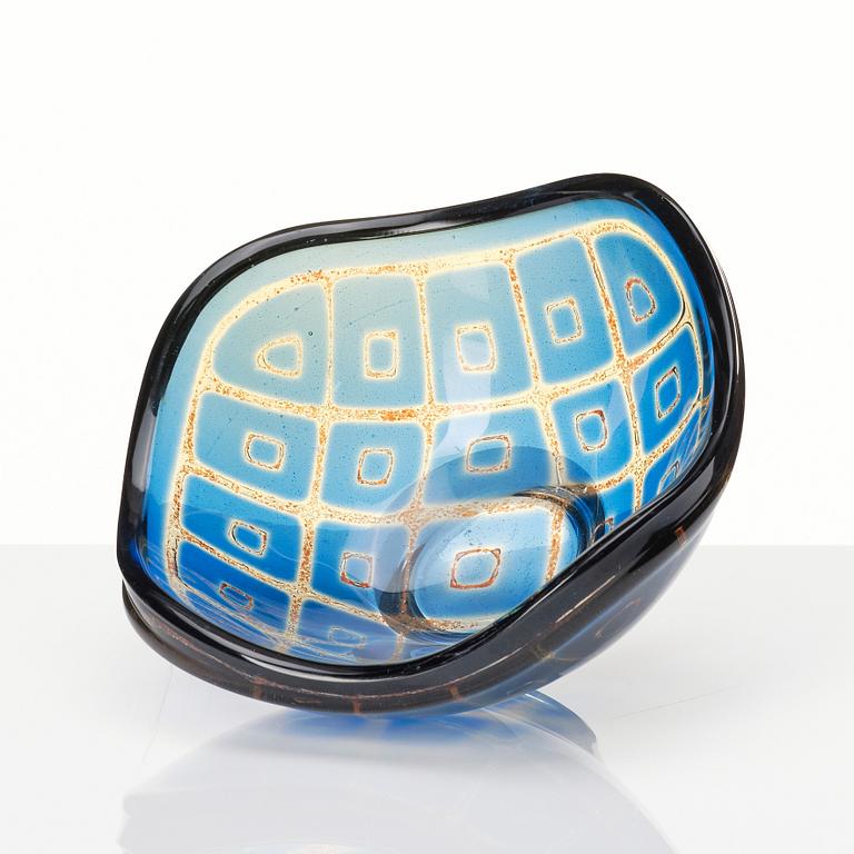 Sven Palmqvist, a 'Ravenna' glass bowl, Orrefors, Sweden 1960 or 1962.
