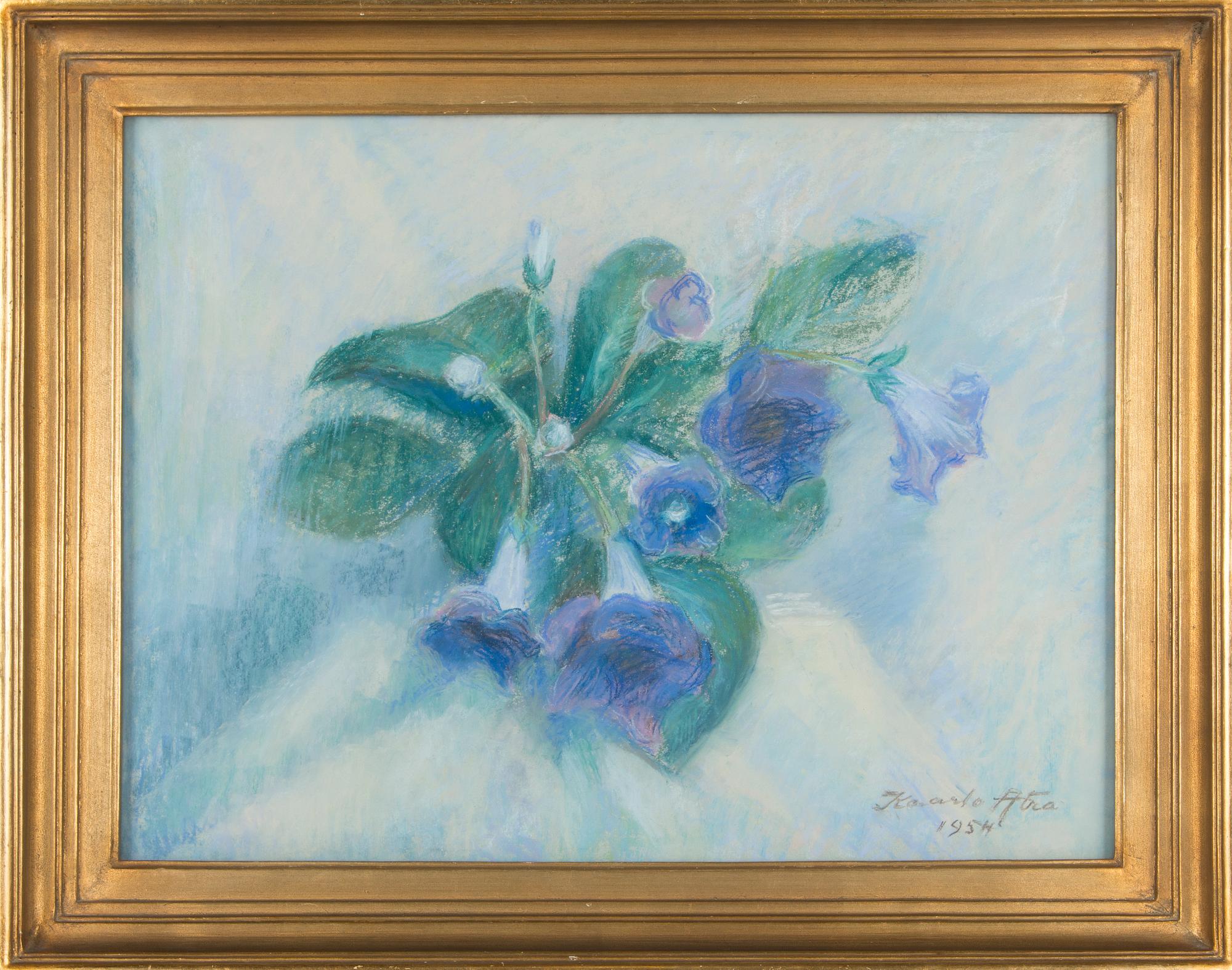 Kaarlo Enqvist-atra, Blå blomma.