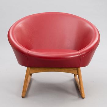 Kurt Østervig, A 1950s Danish '57A' lounge chair for  Rolschau Møbler.