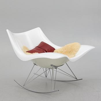 Thomas Pedersen, a 'STingray' rocking chair, Fredericia Furniture, Denmark.