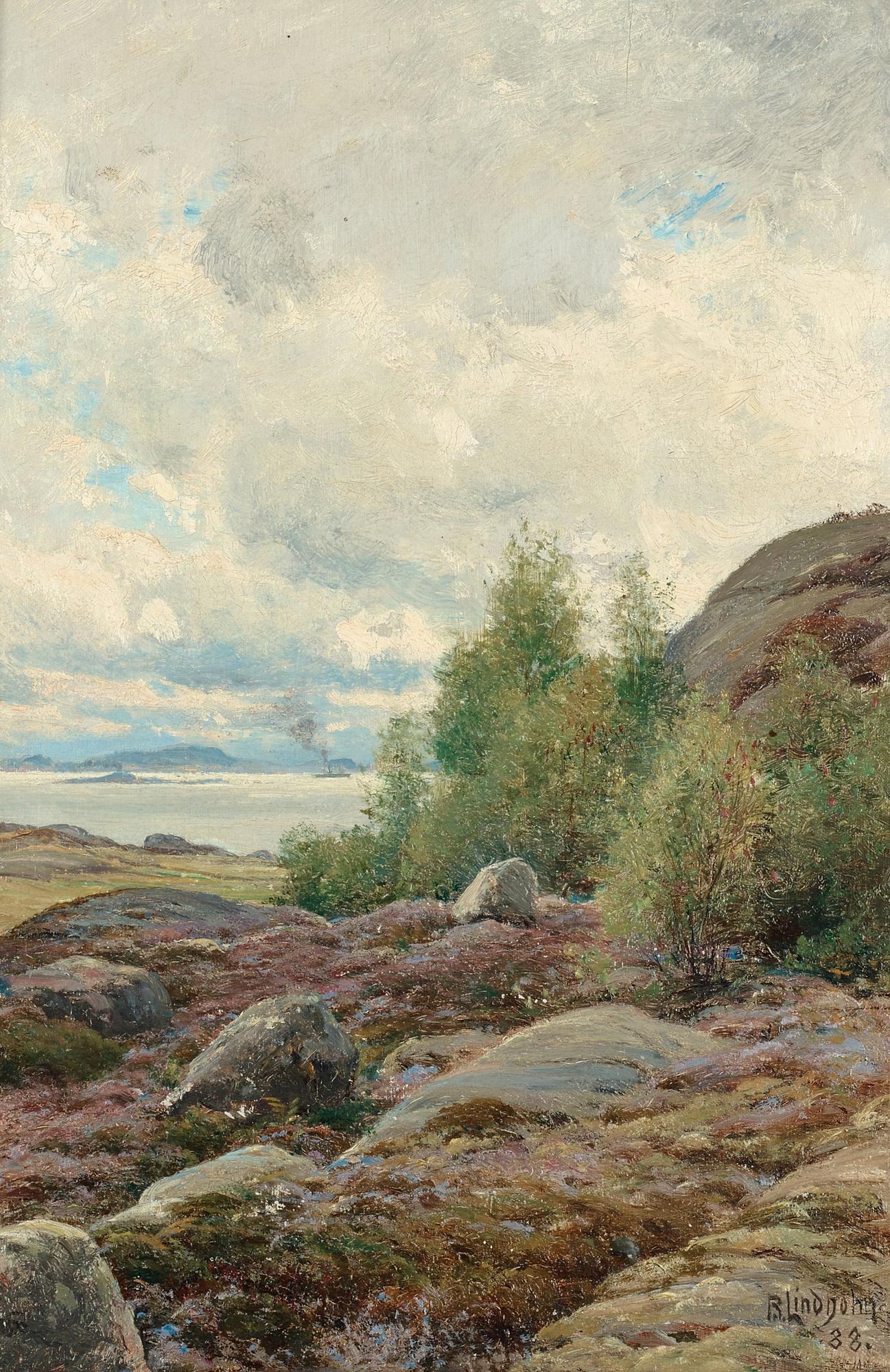 Berndt Lindholm, Skärgårdsklippor.