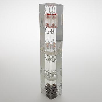 Oiva Toikka, glasskulptur, signerad Oiva Toikka Nuutajärvi Notsjö.