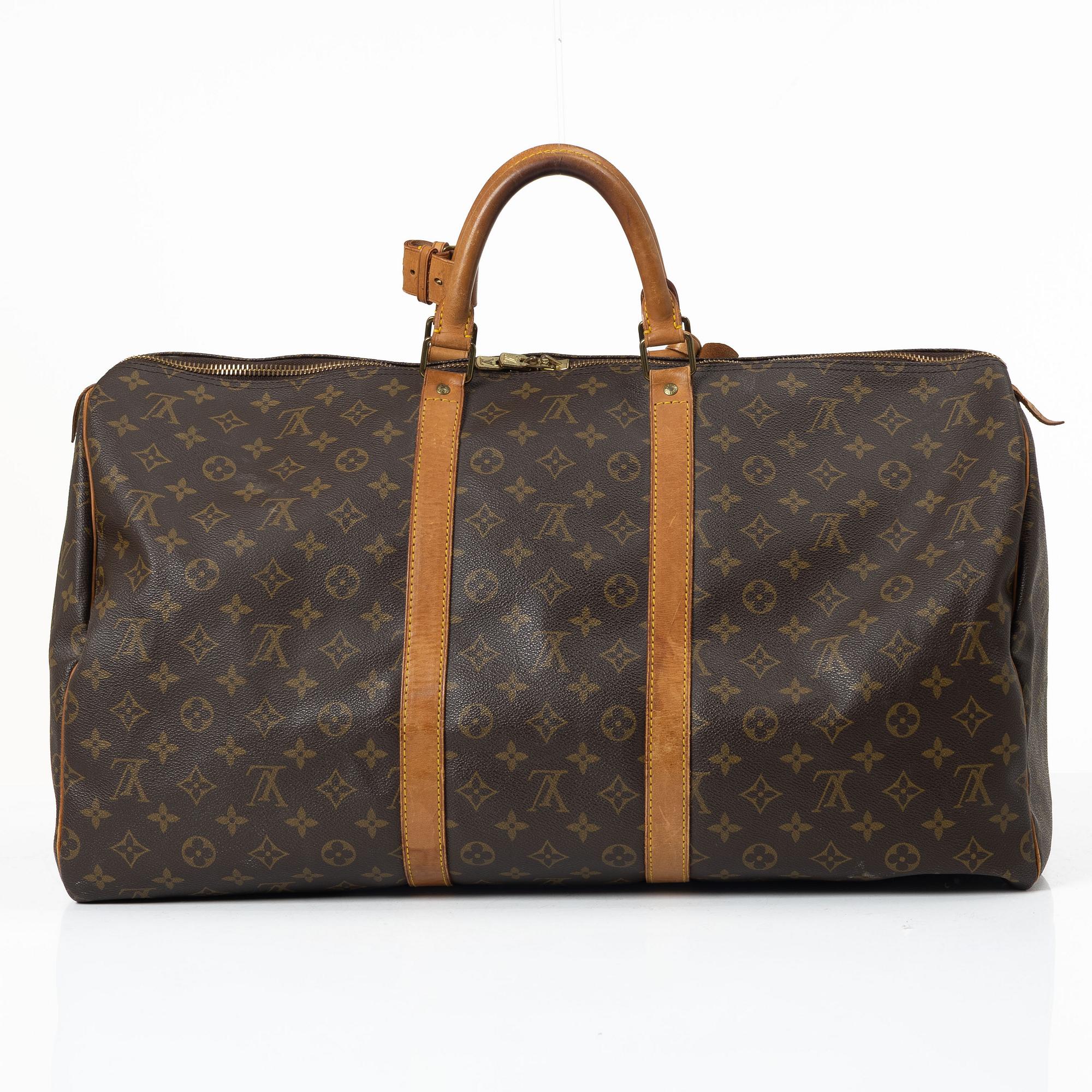 Louis Vuitton, weekend bag, “Keepall 60”.