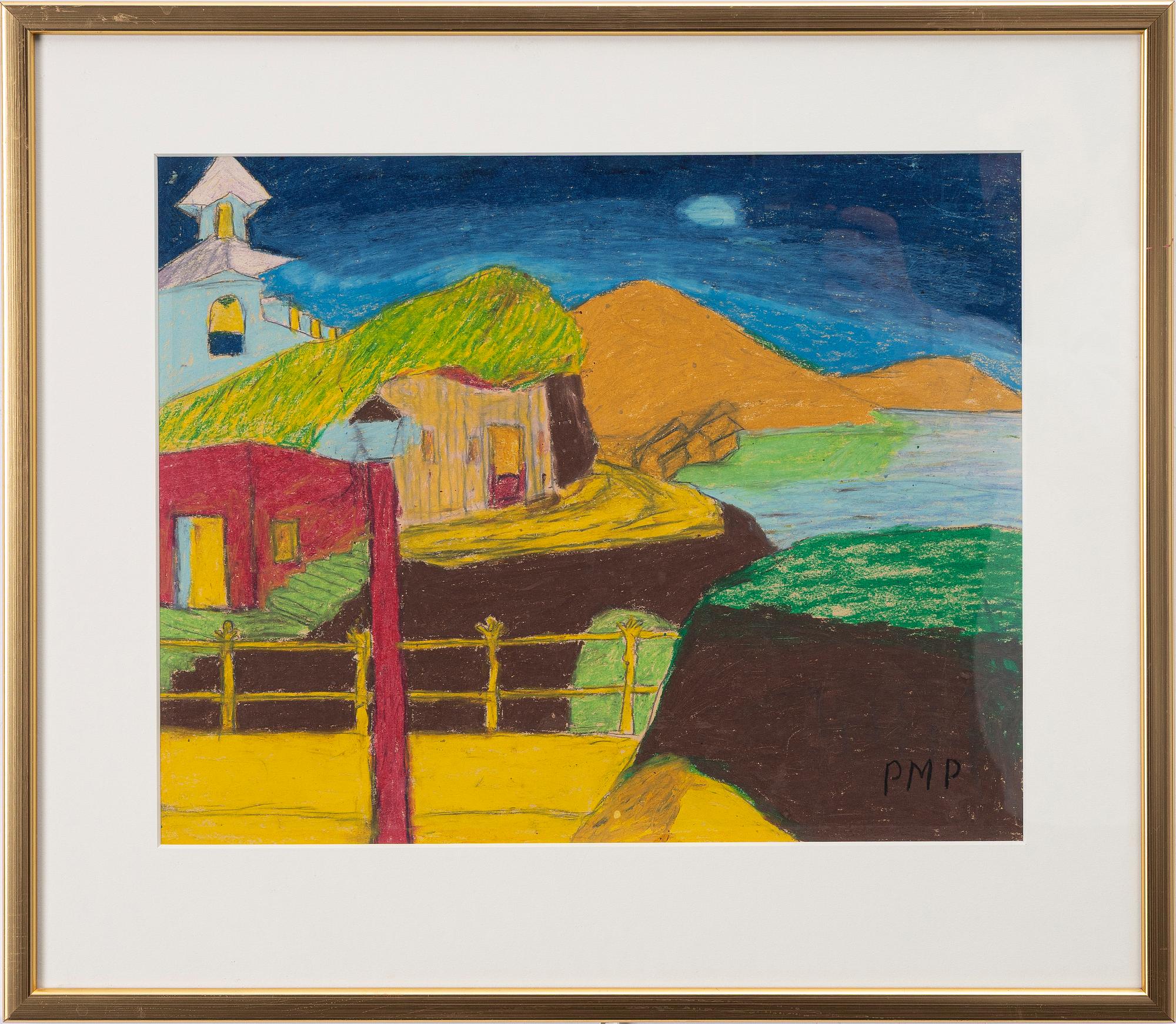 Primus Mortimer Pettersson, Coastal landscape.
