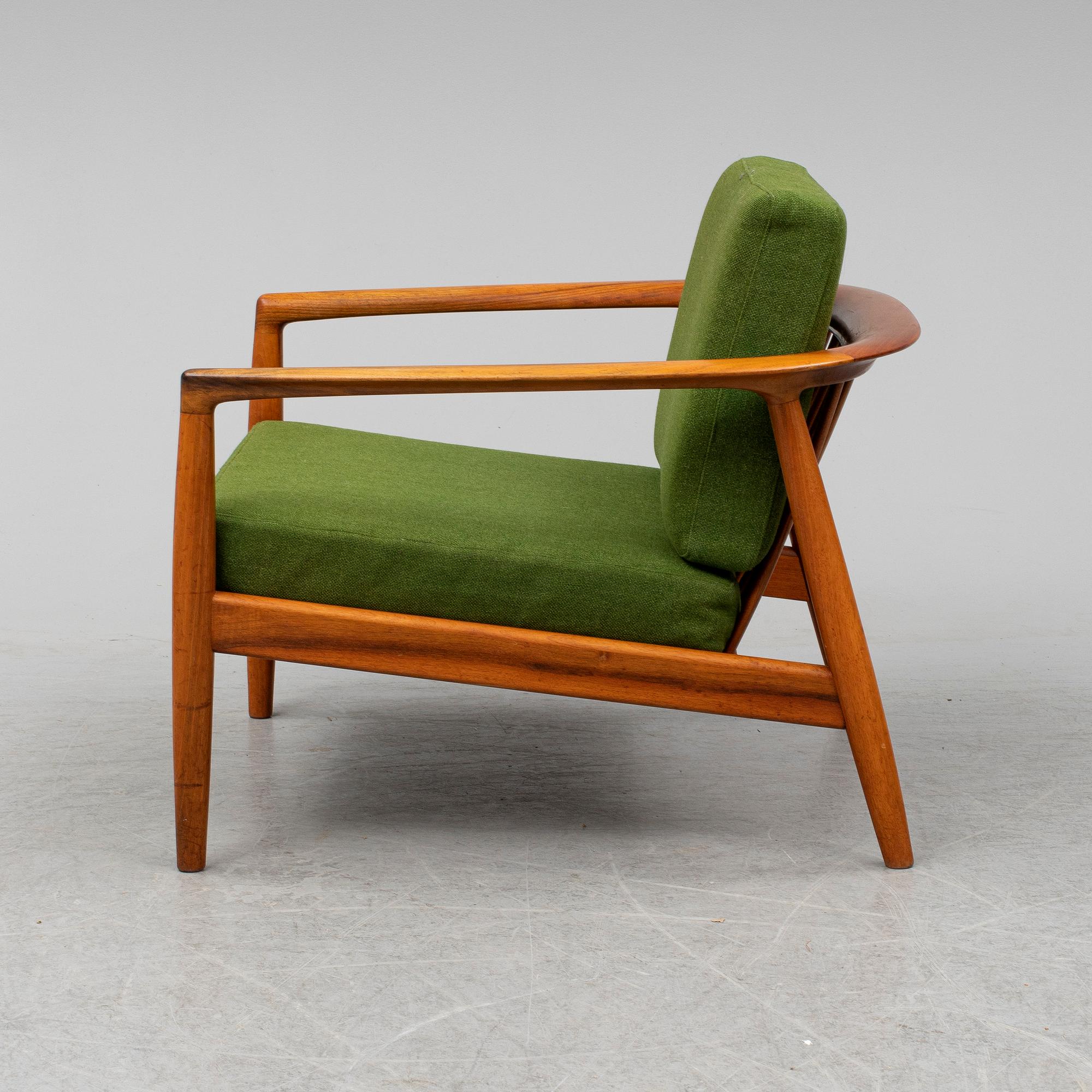 FOLKE OHLSSON, easy chair, Bodafors, 1960's.