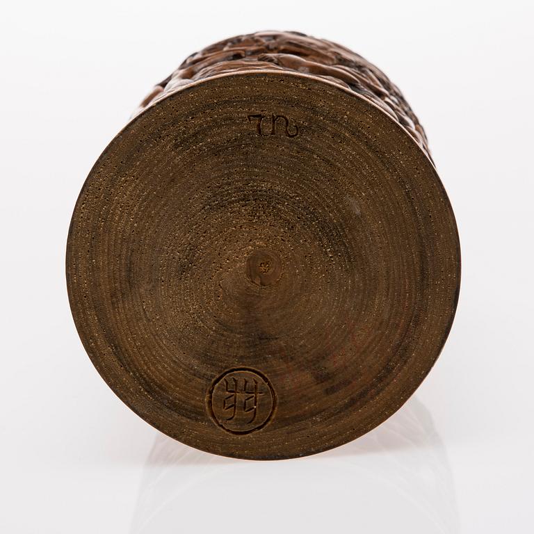 BURK MED LOCK, trä, Kalevala Koru, 1960-70-tal.