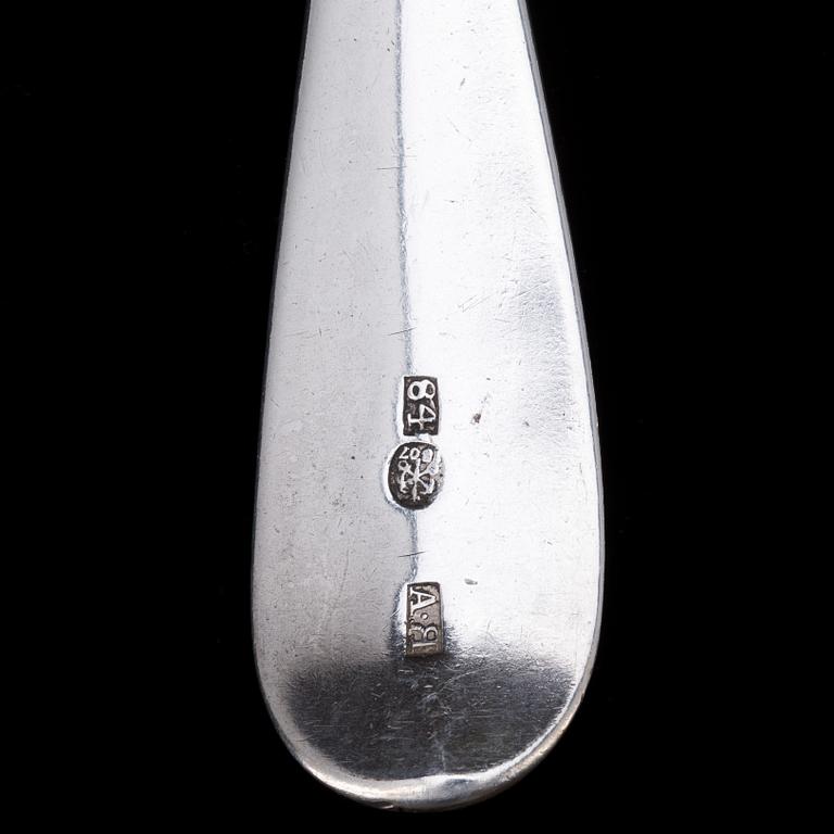 SKEDAR, 6 st. Silver, Ryssland. Ca 445g.