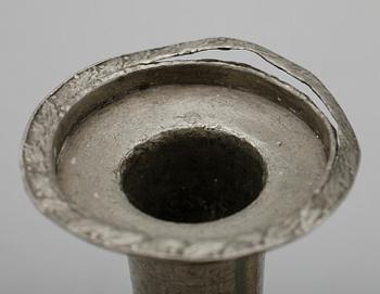 LJUSSTKAR, 1 par, tenn, Nyköping 1853.