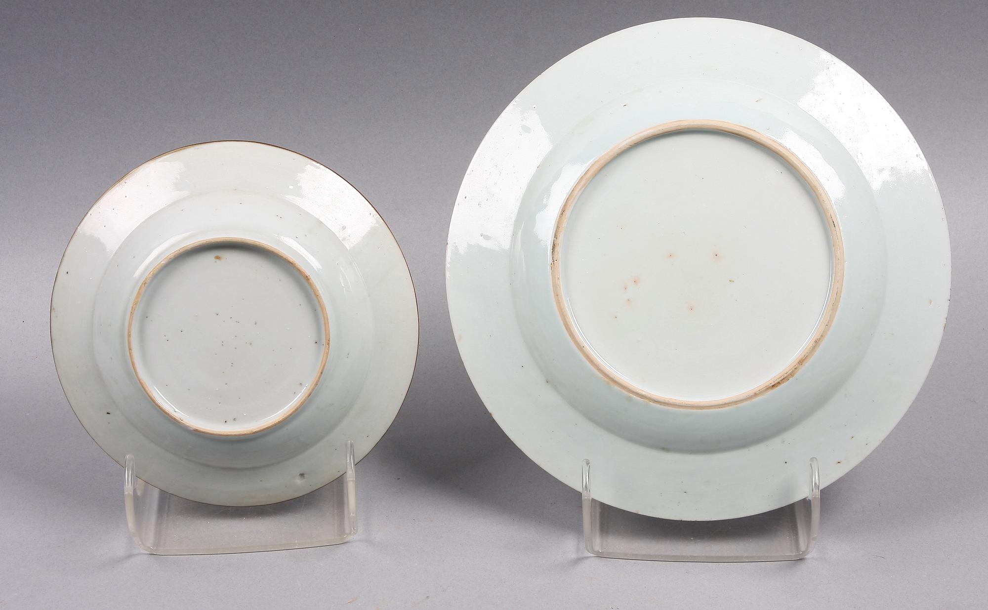 PARTI PORSLIN, 4 delar, Kina. Bla 1700-tal.