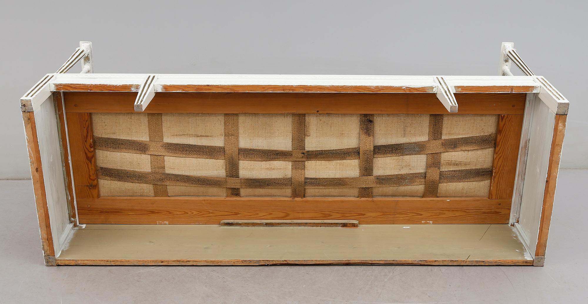 DAGBÄDD, sengustaviansk, tidigt 1800-tal.